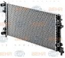 Radiator, racire motor HELLA 8MK 376 902-011</br>Piesa auto pentru Radiator racire apa/ ulei