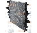 Radiator, racire motor HELLA 8MK 376 903-611</br>Piesa auto pentru Radiator racire apa/ ulei