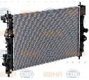 Radiator, racire motor HELLA 8MK 376 910-231</br>Piesa auto pentru Radiator racire apa/ ulei