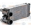 Intercooler, compresor HELLA 8ML 376 700-081