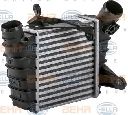 Intercooler, compresor HELLA 8ML 376 700-101