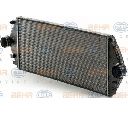 Intercooler, compresor HELLA 8ML 376 700-544