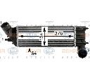 Intercooler, compresor HELLA 8ML 376 700-711