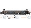 Intercooler, compresor HELLA 8ML 376 700-734