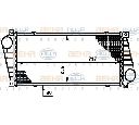 Intercooler, compresor HELLA 8ML 376 720-391