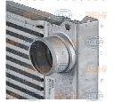 Intercooler, compresor HELLA 8ML 376 723-531