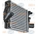 Intercooler, compresor HELLA 8ML 376 724-121
