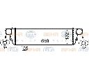 Intercooler, compresor HELLA 8ML 376 776-351