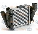 Intercooler, compresor HELLA 8ML 376 900-351