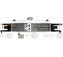Intercooler, compresor HELLA 8ML 376 900-401
