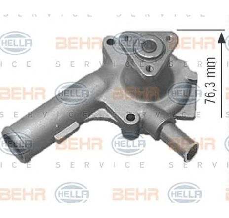 Pompa apa HELLA 8MP 376 801-754</br>Piesa auto pentru Pompa apa/ Garnitura Pompa apa HELLA 8MP 376 801-754</br>Piesa auto pentru Pompa apa/ Garnitura