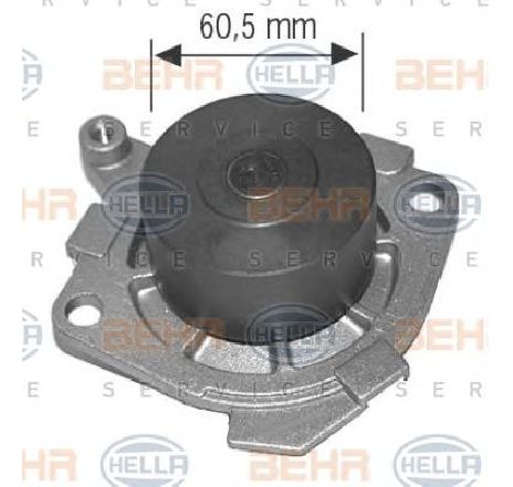 Pompa apa HELLA 8MP 376 802-134</br>Piesa auto pentru Pompa apa/ Garnitura Pompa apa HELLA 8MP 376 802-134</br>Piesa auto pentru Pompa apa/ Garnitura