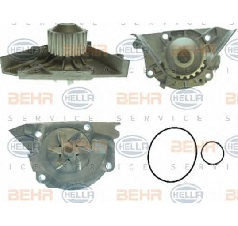 Pompa apa HELLA 8MP 376 808-061</br>Piesa auto pentru Pompa apa/ Garnitura Pompa apa HELLA 8MP 376 808-061</br>Piesa auto pentru Pompa apa/ Garnitura