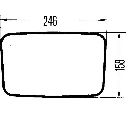 Oglinda exterioara; Oglinda exterioara HELLA 8SB 002 995-011</br>Piesa auto pentru Celula pasager