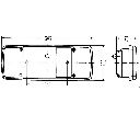 Dispersor, lampa spate; Dispersor, lampa spate HELLA 9EL 122 689-021</br>Piesa auto pentru Stopuri / Elemente
