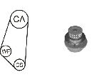 Set pompa apa + curea dintata AIRTEX WPK-1164-C02</br>Piesa auto pentru Curea distributie/ Set