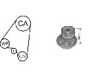 Set pompa apa + curea dintata AIRTEX WPK-144801