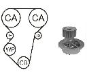 Set pompa apa + curea dintata AIRTEX WPK-163301</br>Piesa auto pentru Curea distributie/ Set