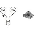 Set pompa apa + curea dintata AIRTEX WPK-166804</br>Piesa auto pentru Curea distributie/ Set