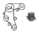 Set pompa apa + curea dintata AIRTEX WPK-199001</br>Piesa auto pentru Curea distributie/ Set