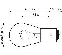 Bec, semnalizator; Bec, far principal; Bec, lampa frana / lampa spate; Bec, lampa frana; Bec, iluminare numar circulatie; Bec, lampa ceata spate; Bec, lampa mers inapoi; Bec, lampa spate; Bec, lumini interioare; Bec, semnalizator; Bec, lampa frana / lampa VALEO 032101</br>Piesa auto pentru Lampa spate/ Piese
