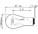 Bec, lampa frana / lampa spate; Bec, lampa frana; Bec, lampa ceata spate; Bec, lampa spate; Bec, lampa frana / lampa spate; Bec, lampa frana; Bec, lampa ceata spate; Bec, lampa spate; Bec, lumina ceata/frana VALEO 032205</br>Piesa auto pentru Lampa spate/ Piese