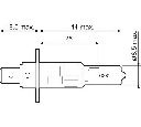 Bec, far faza lunga; Bec, far principal; Bec, proiector ceata; Bec, far principal; Bec, far faza lunga; Bec, proiector ceata; Bec, far pentru viraje; Bec, far pentru viraje VALEO 032503</br>Piesa auto pentru SSANGYONG KYRON  2.7 Xdi