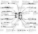 Comutator coloana directie VALEO 251279</br>Piesa auto pentru Intrerupatoare / Relee / Control