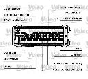 Comutator coloana directie VALEO 251300</br>Piesa auto pentru Intrerupatoare / Relee / Control