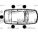 Set cilindru inchidere VALEO 252076</br>Piesa auto pentru Sistem de inchidere