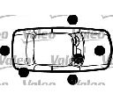 Set cilindru inchidere VALEO 252419</br>Piesa auto pentru Sistem de inchidere