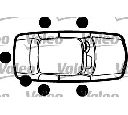 Set cilindru inchidere VALEO 256032</br>Piesa auto pentru Sistem de inchidere