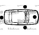 Set cilindru inchidere VALEO 256593</br>Piesa auto pentru Sistem de inchidere