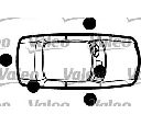 Set cilindru inchidere VALEO 256597</br>Piesa auto pentru Sistem de inchidere