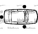 Set cilindru inchidere VALEO 256606</br>Piesa auto pentru Sistem de inchidere