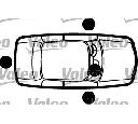 Set cilindru inchidere VALEO 256702</br>Piesa auto pentru Sistem de inchidere
