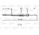 Bujie incandescenta VALEO 345135</br>Piesa auto pentru Aprindere scanteie/incandescenta