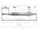 Bujie incandescenta VALEO 345161</br>Piesa auto pentru Aprindere scanteie/incandescenta