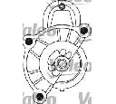 Starter VALEO 433303</br>Piesa auto pentru Sistem pornire