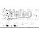 Generator / Alternator VALEO 436619