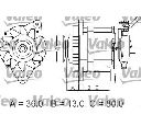 Generator / Alternator VALEO 437113
