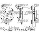 Generator / Alternator VALEO 437131