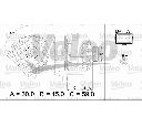 Generator / Alternator VALEO 437386