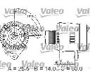 Generator / Alternator VALEO 437403