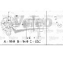 Generator / Alternator VALEO 437424