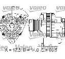Generator / Alternator VALEO 437427