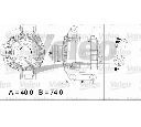 Generator / Alternator VALEO 437448</br>Piesa auto pentru Generator /Alternator / Elemente