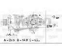 Generator / Alternator VALEO 437470