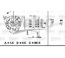 Generator / Alternator VALEO 437484</br>Piesa auto pentru Generator /Alternator / Elemente