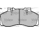 Set placute frana,frana disc VALEO 541655